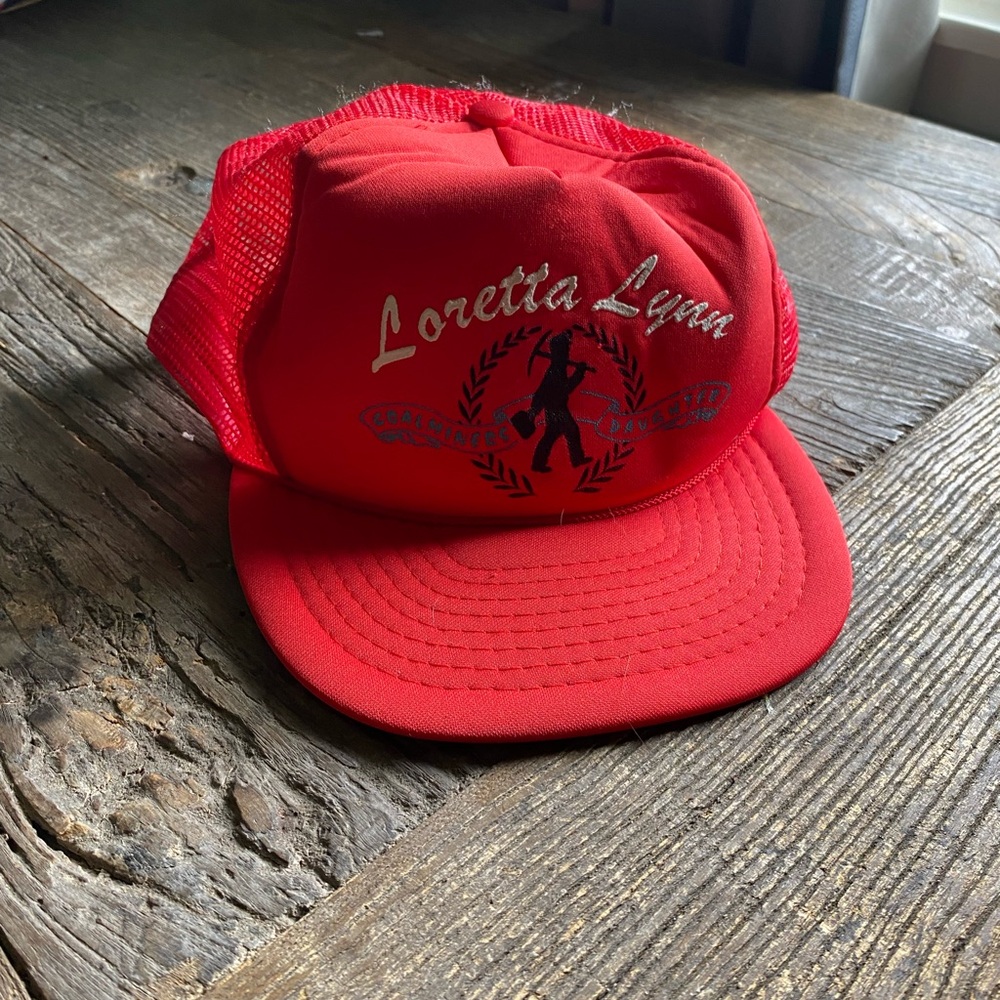 Red Loretta Lynn Trucker Hat
